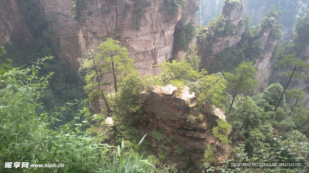 张家界奇峰美景