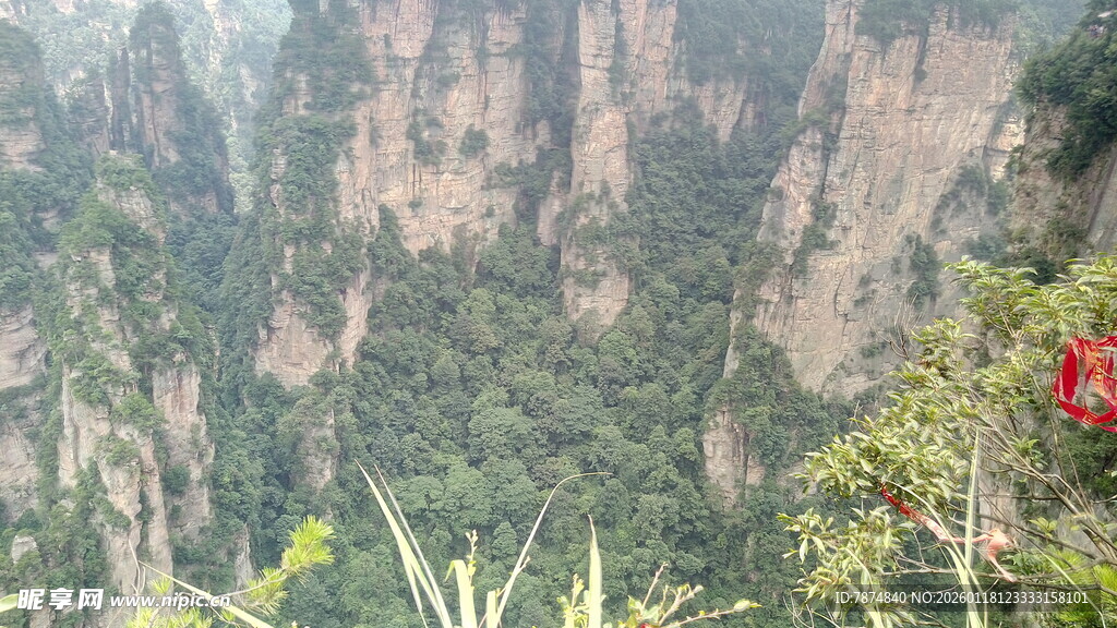 张家界奇峰美景