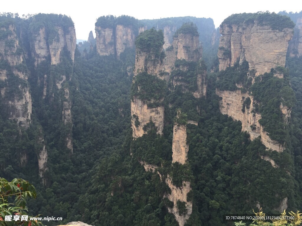 张家界奇峰异石景观