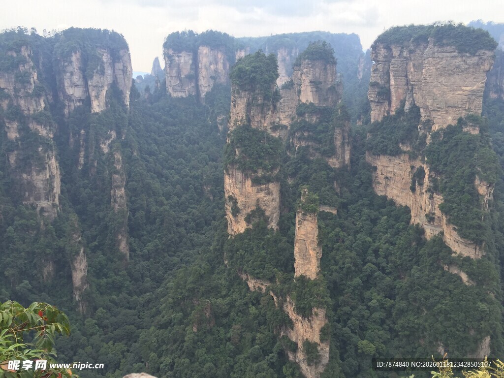 张家界奇峰美景