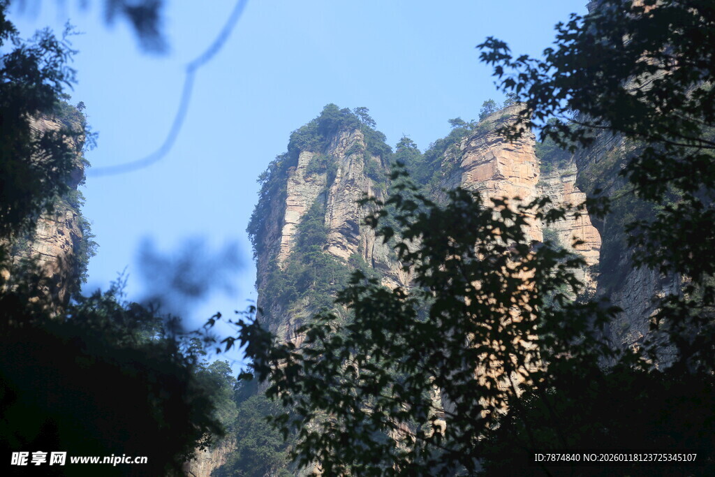 张家界奇峰异石景观