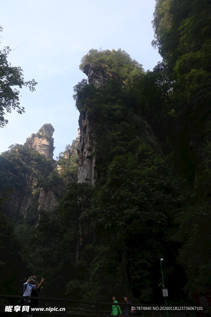 张家界奇峰异石景观