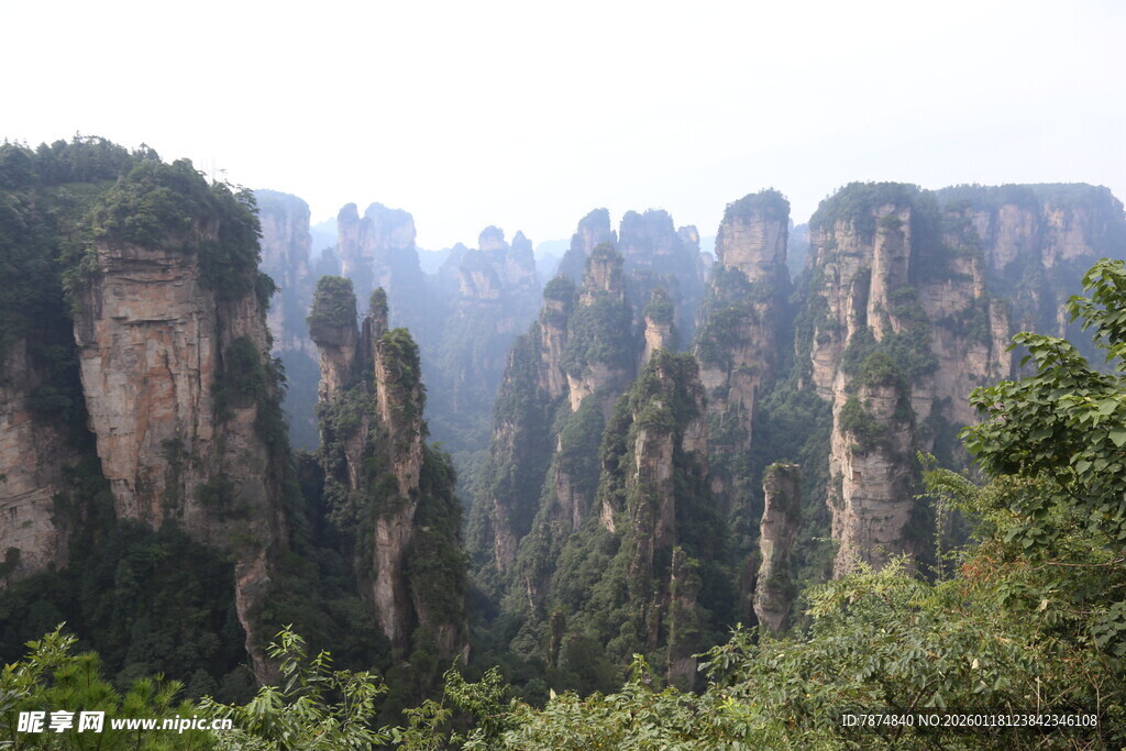张家界奇峰异石景观