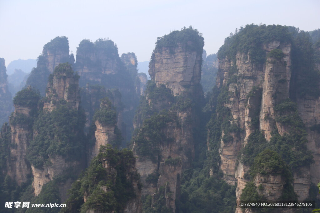 张家界奇峰美景
