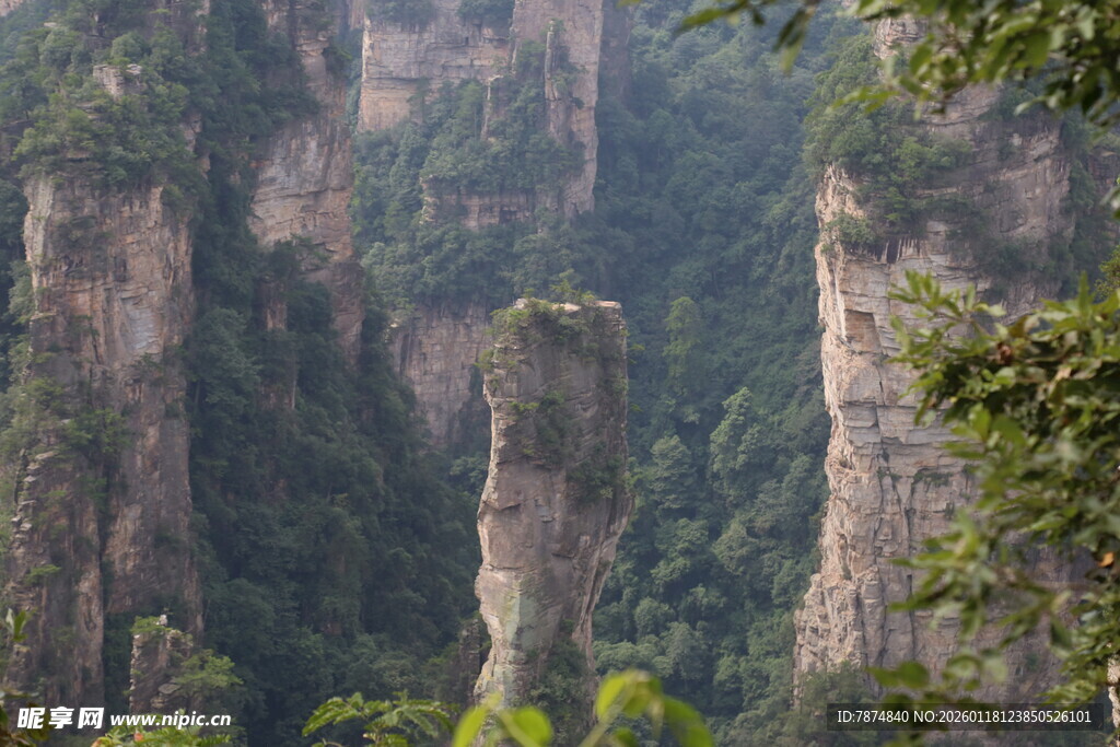 张家界奇峰景观