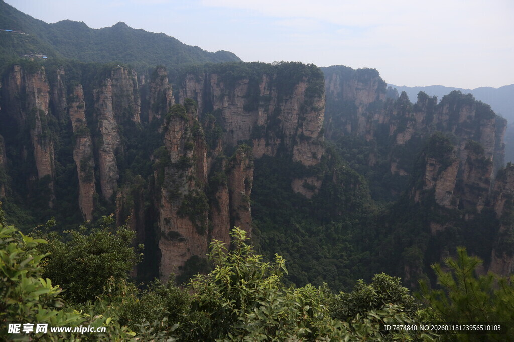 张家界奇峰异石景观