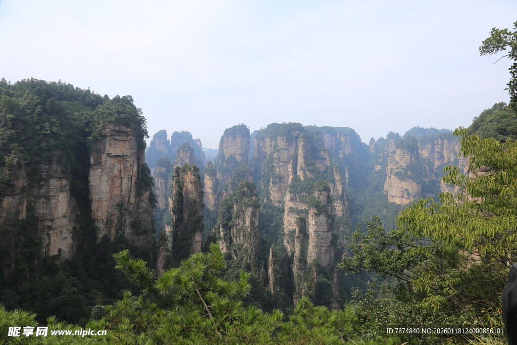 张家界奇峰异石景观