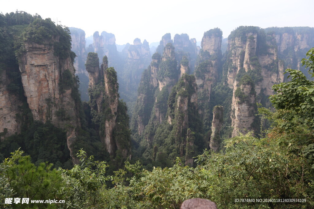 张家界奇峰异石景观