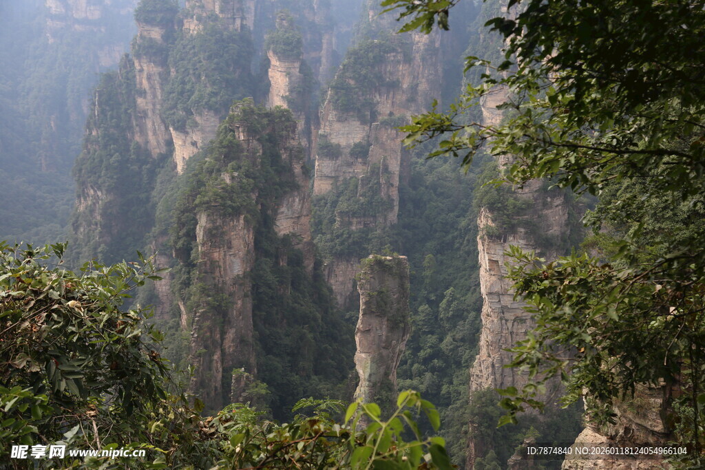 张家界奇峰异石景观
