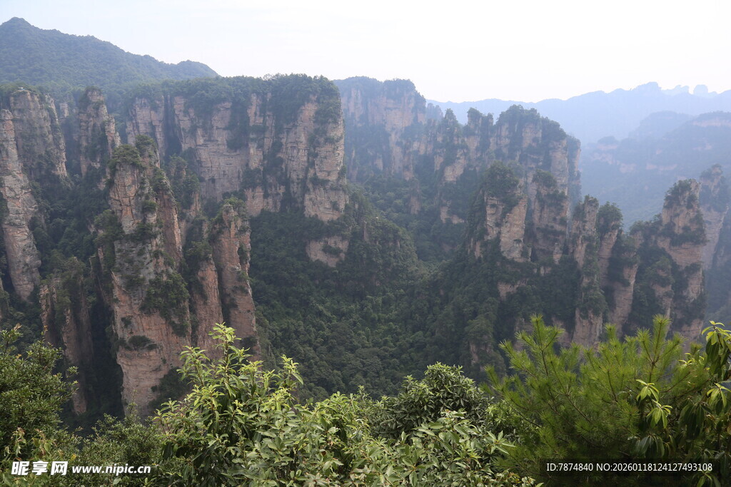 张家界奇峰异石景观