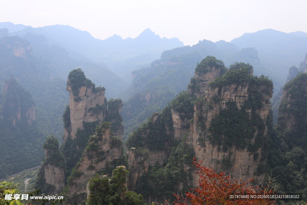 张家界奇峰美景