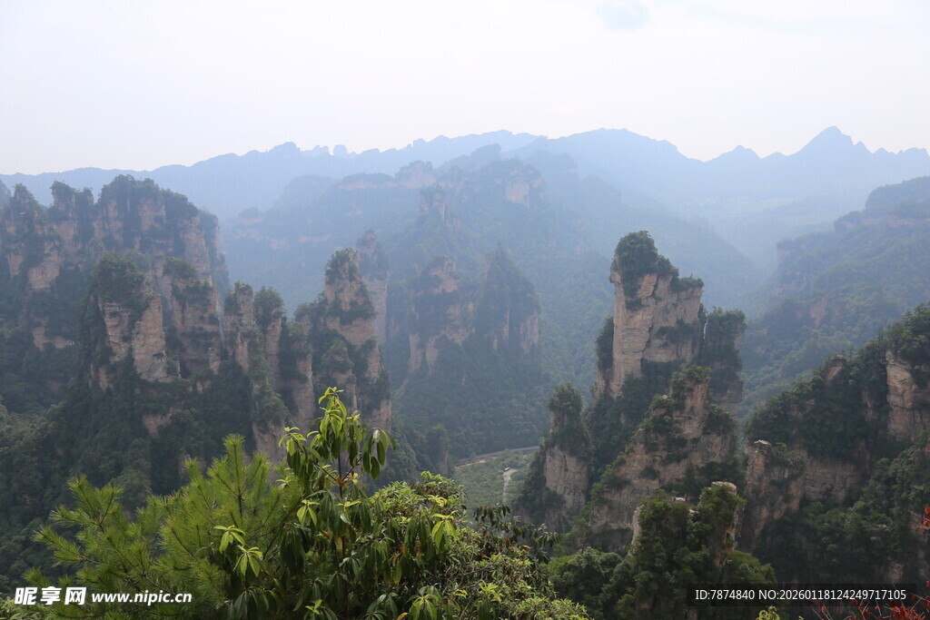 张家界奇峰美景