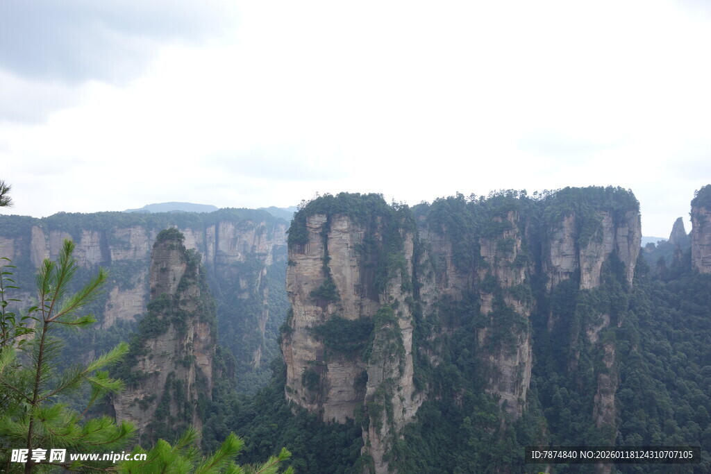 张家界奇峰景观