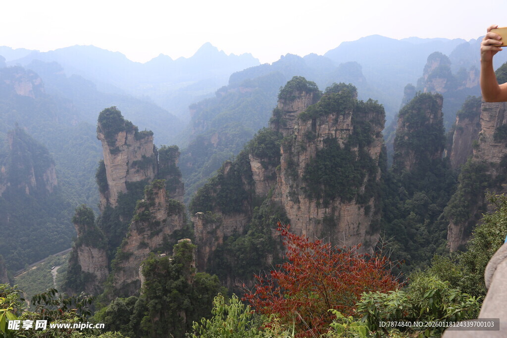 张家界奇峰美景