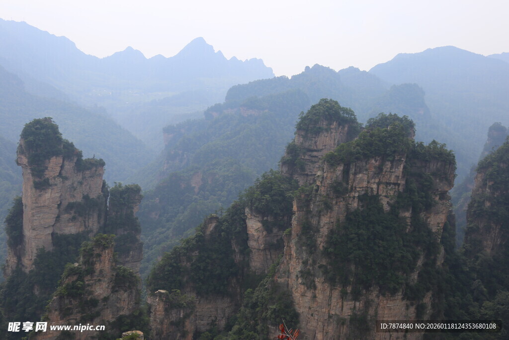 张家界奇峰美景