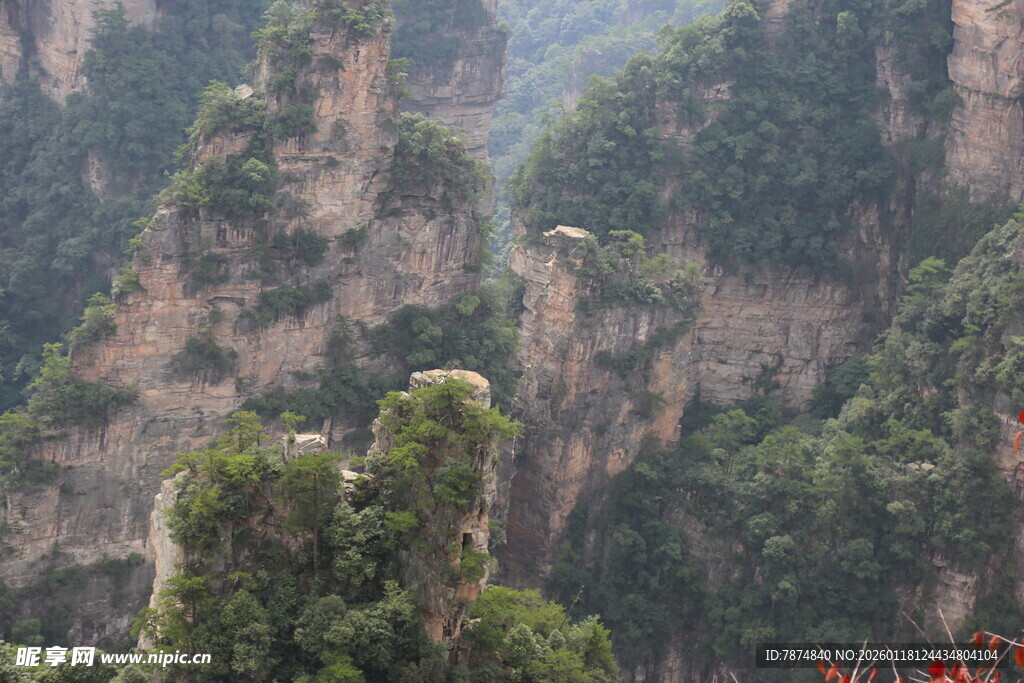 张家界奇峰异石景观