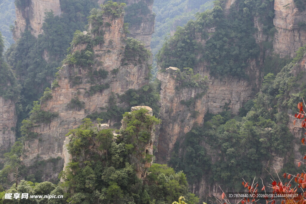 张家界奇峰异石景观