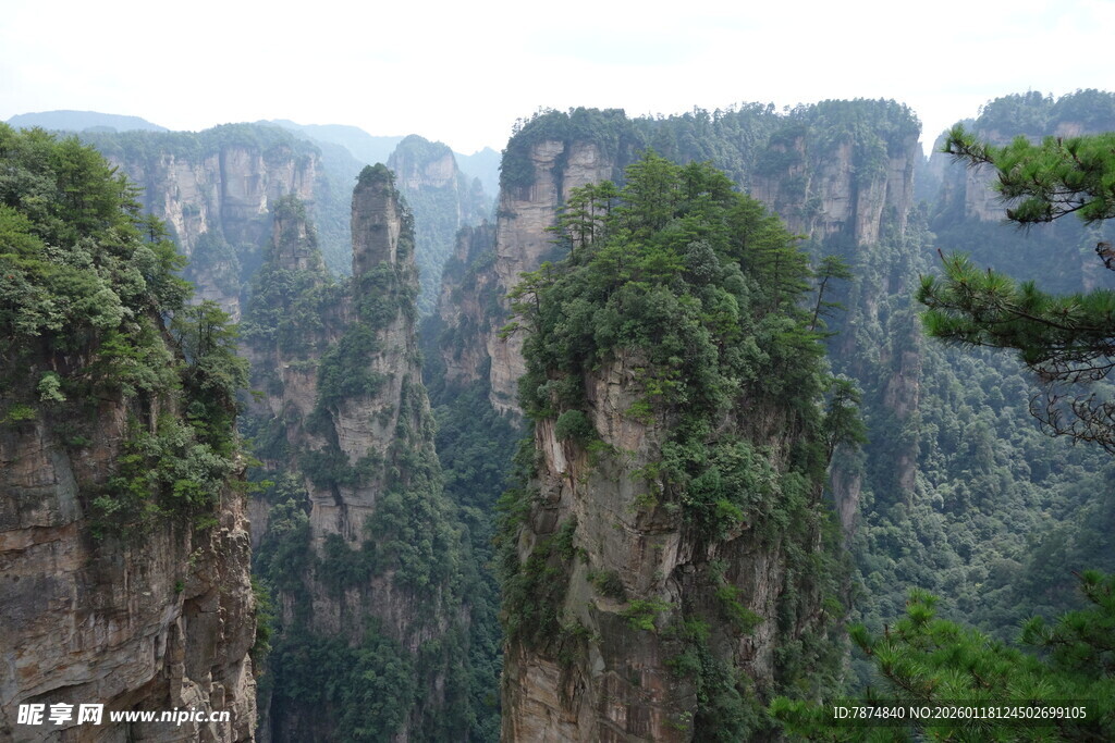 张家界奇峰美景