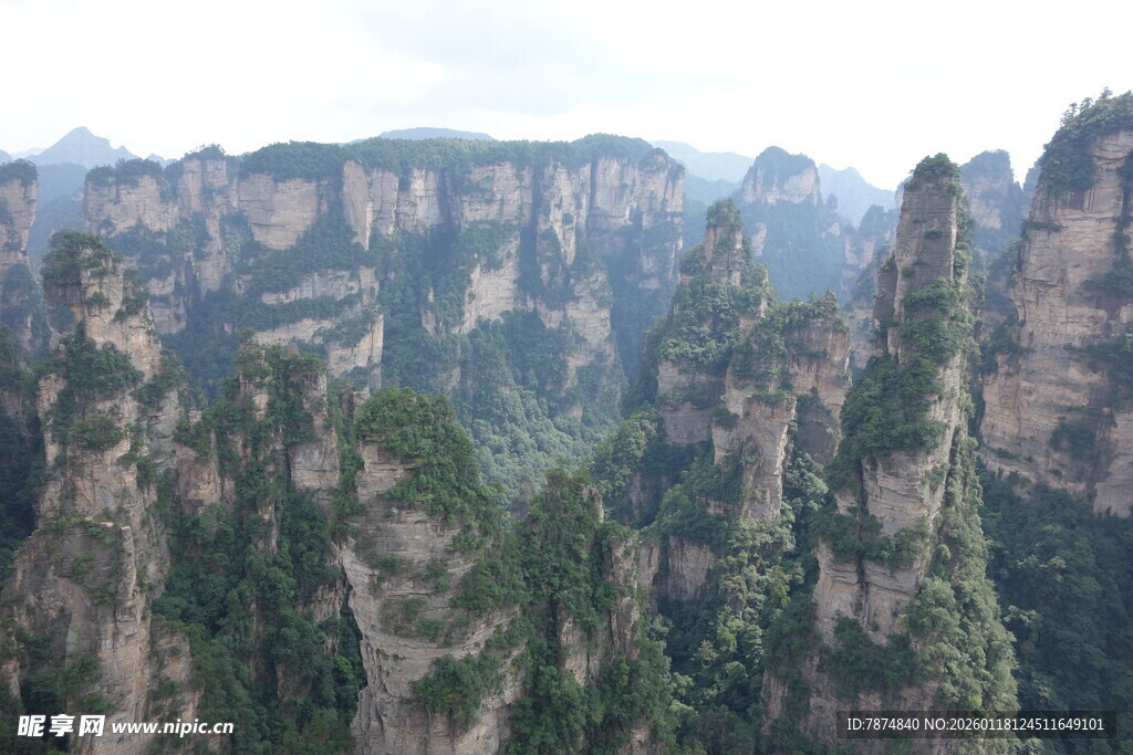 张家界奇峰异石景观
