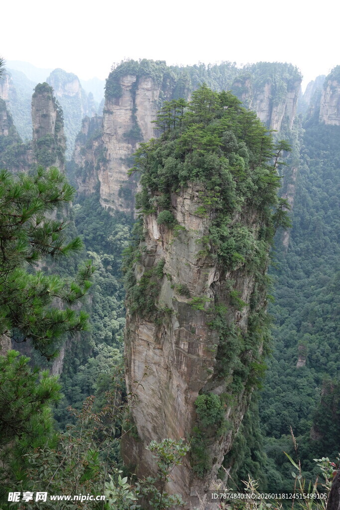 张家界奇峰景观
