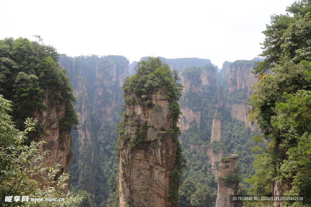 张家界奇峰景观