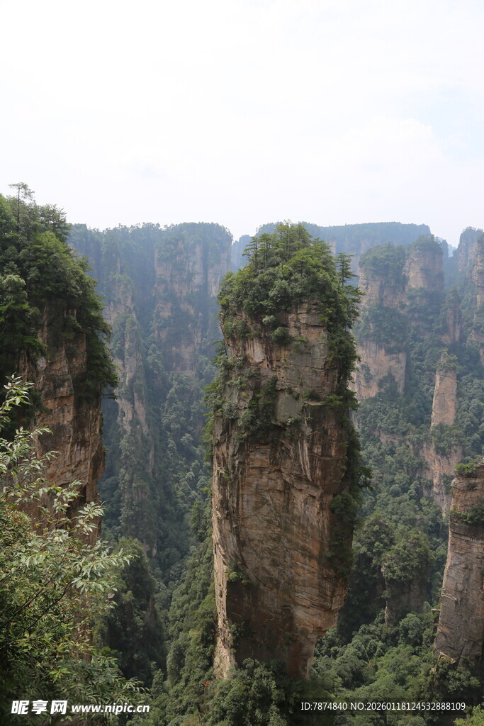 张家界奇峰景观