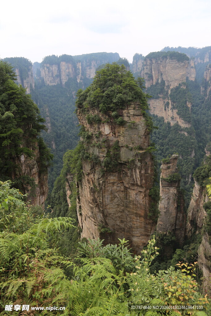 张家界奇峰异石景观
