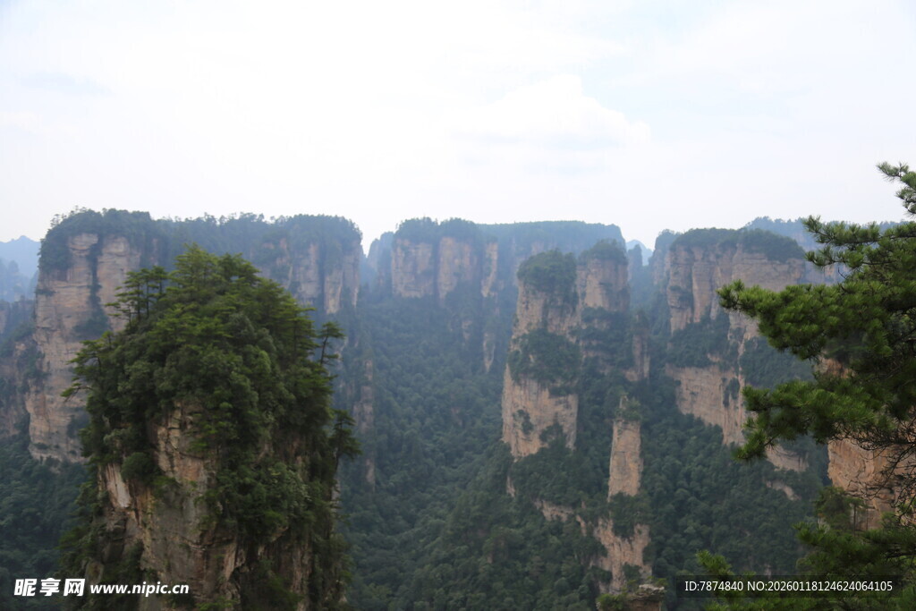 张家界奇峰美景