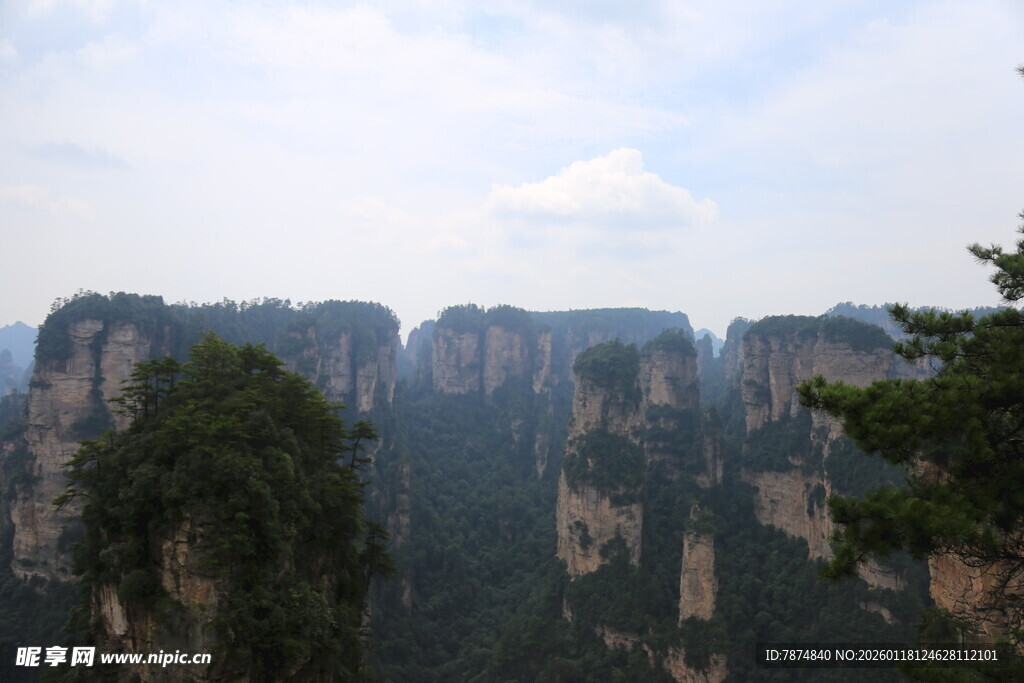 张家界奇峰美景