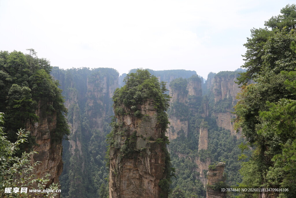 张家界奇峰美景