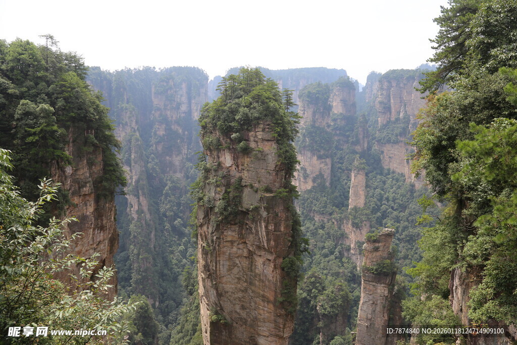 张家界奇峰景观