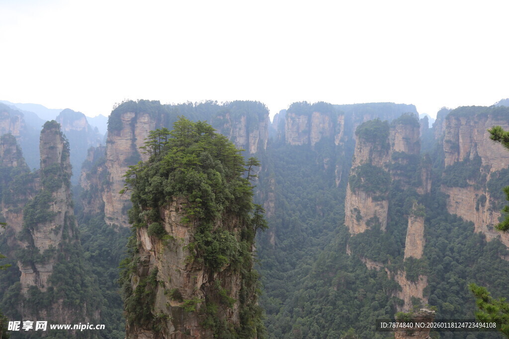 张家界奇峰景观