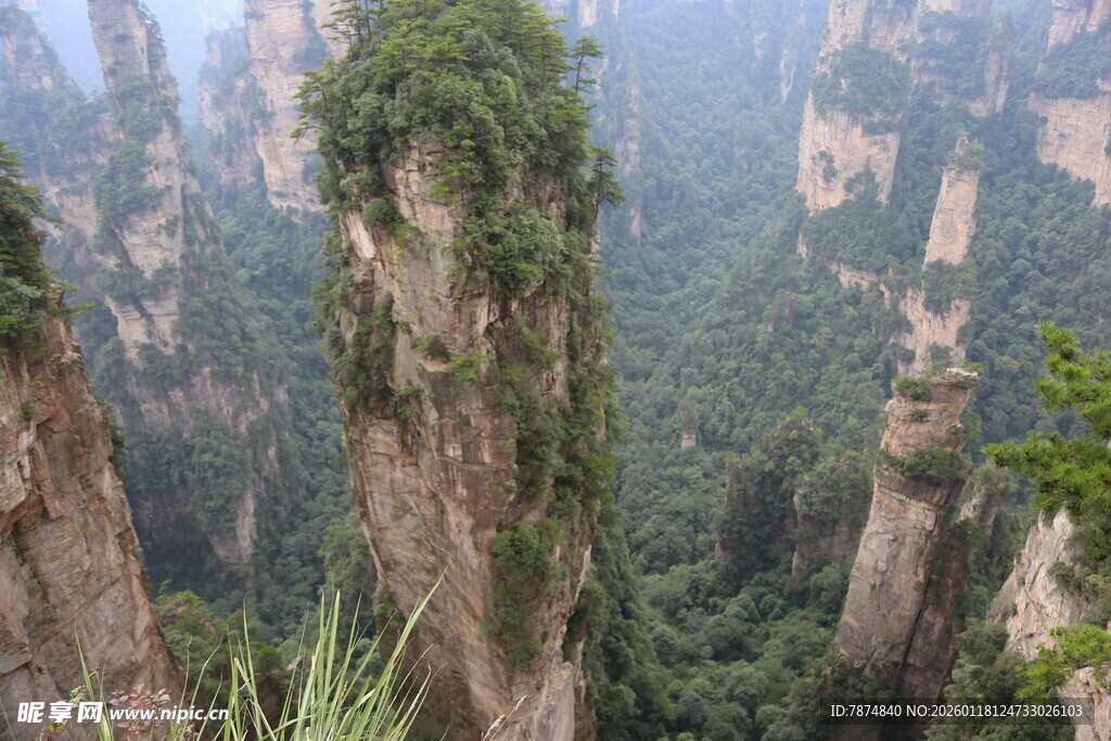张家界奇峰景观
