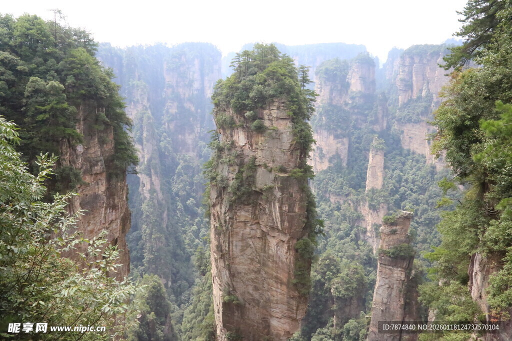 张家界奇峰景观