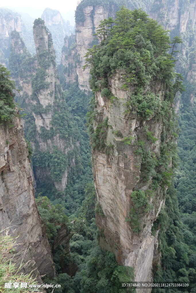 张家界奇峰美景