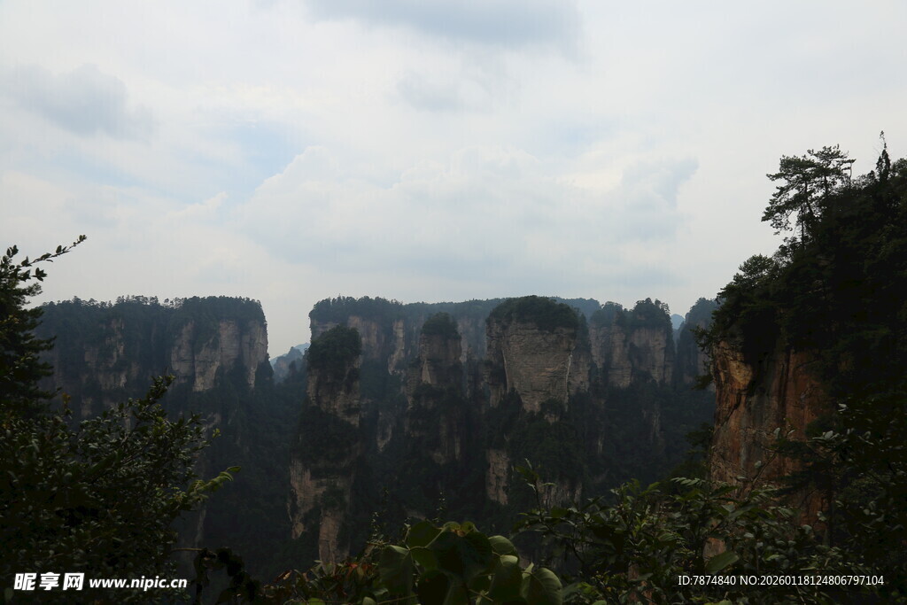 张家界奇峰异石景观
