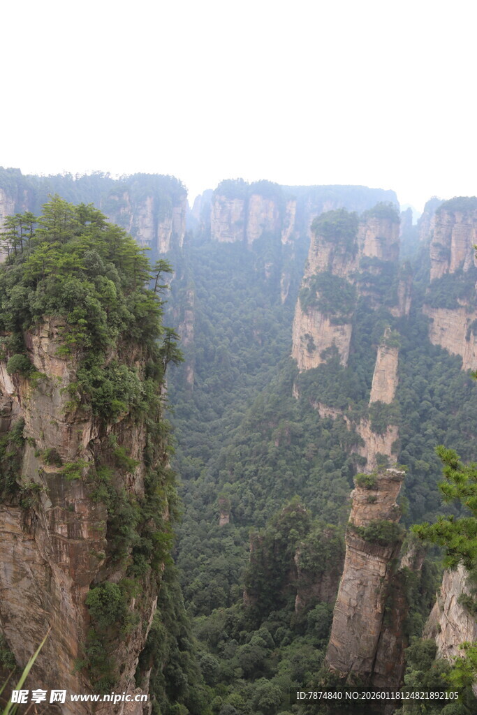 张家界奇峰美景