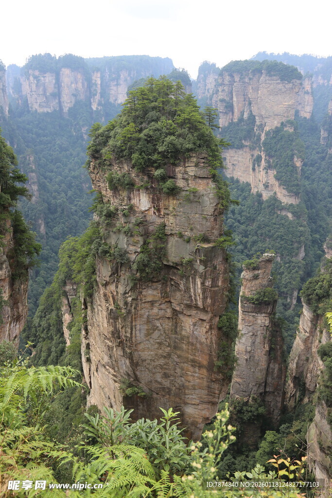 张家界奇峰异石景观