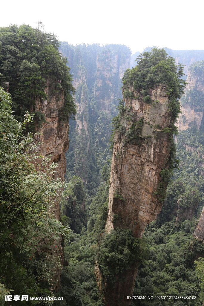 张家界奇峰异石景观