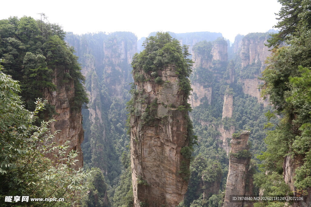 张家界奇峰美景