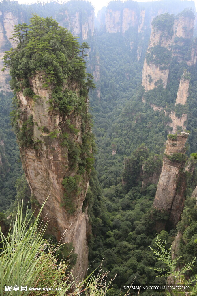 张家界奇峰异石景观