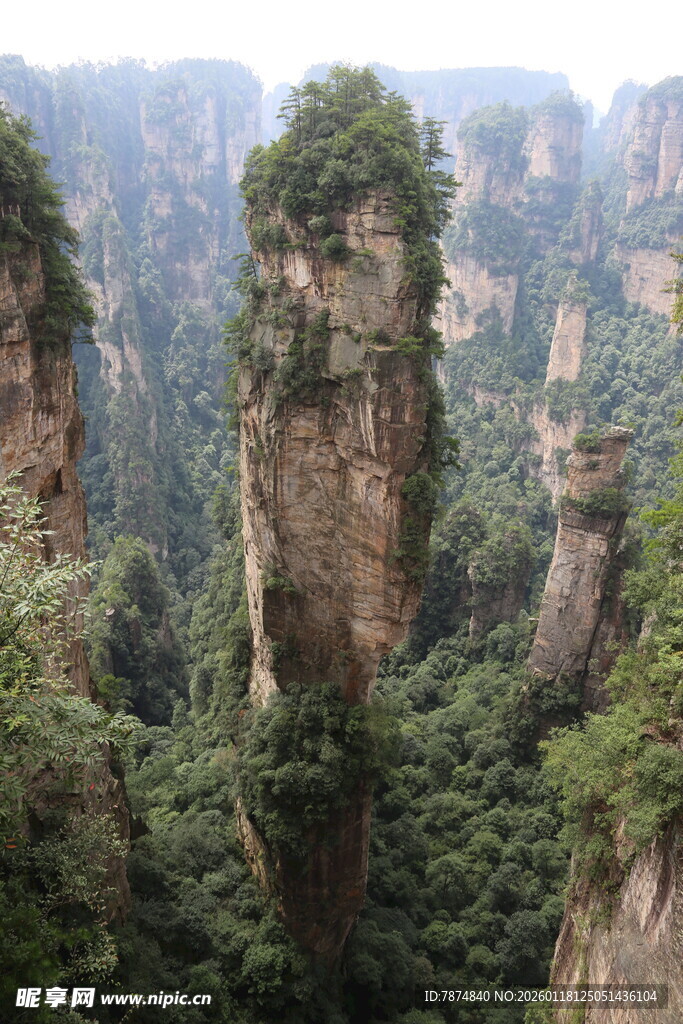 张家界奇峰美景