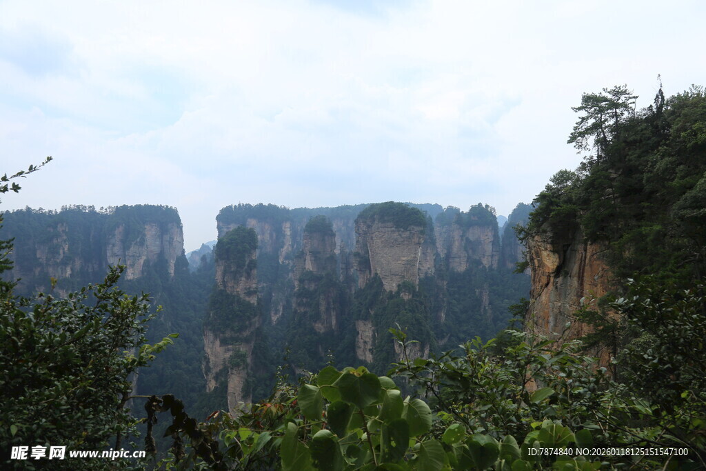 张家界奇峰美景