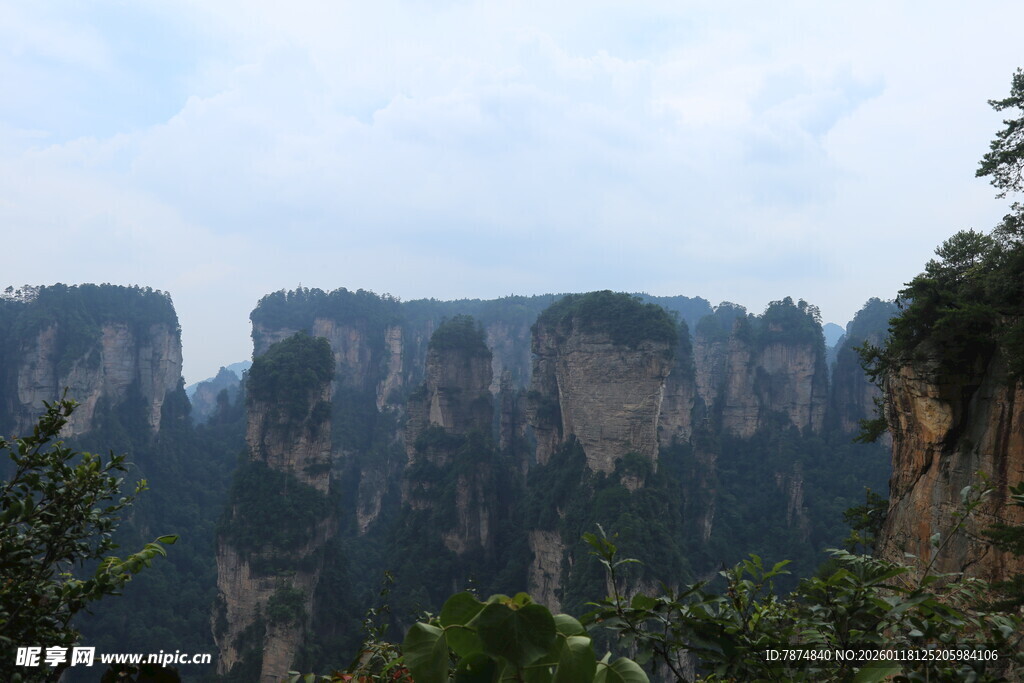 张家界奇峰美景