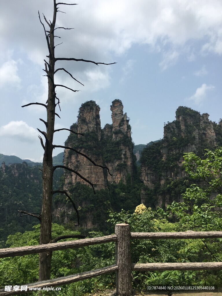 张家界奇峰景观