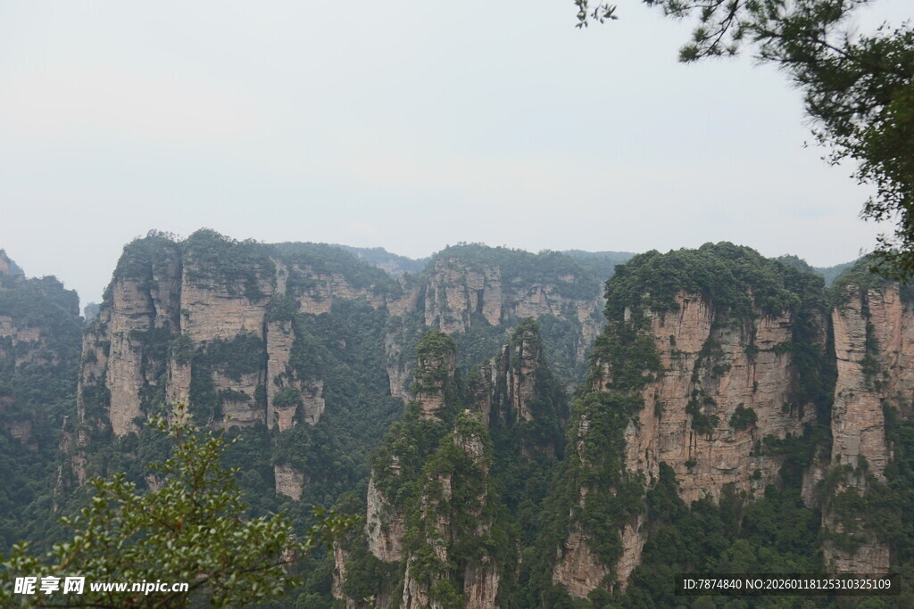 张家界奇峰美景