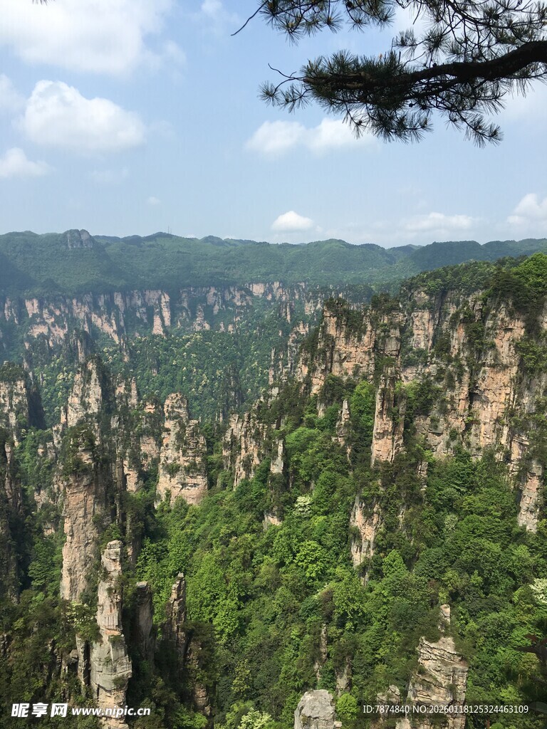 张家界奇峰美景