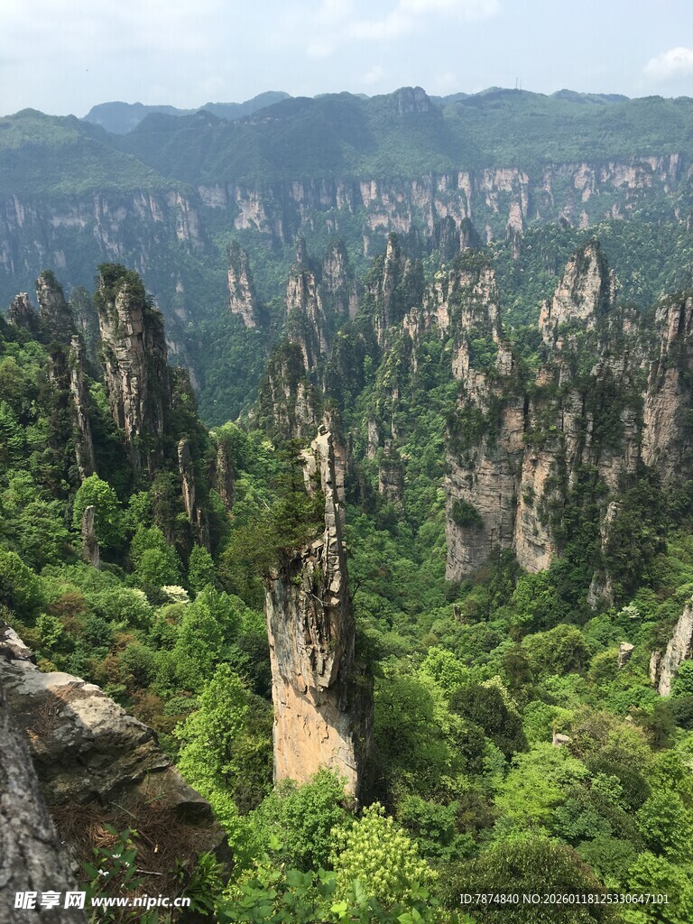 张家界奇峰异石壮美景观