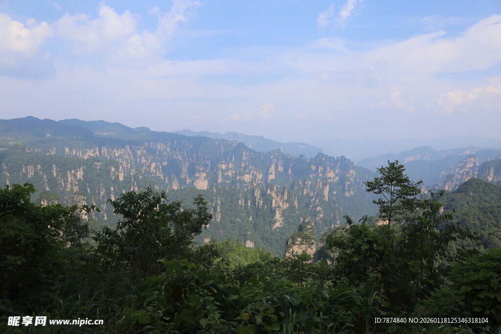 张家界奇峰美景