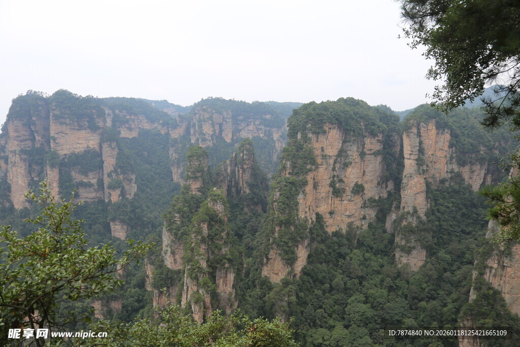 张家界奇峰异石景观